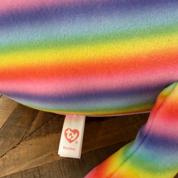 TY Squishaboo Striped Caticorn 10 inch Heather - Picture 3 of 3